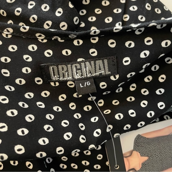 NICOLE Miller Pull On Blouse Short Sleeves - Picture 4 of 8